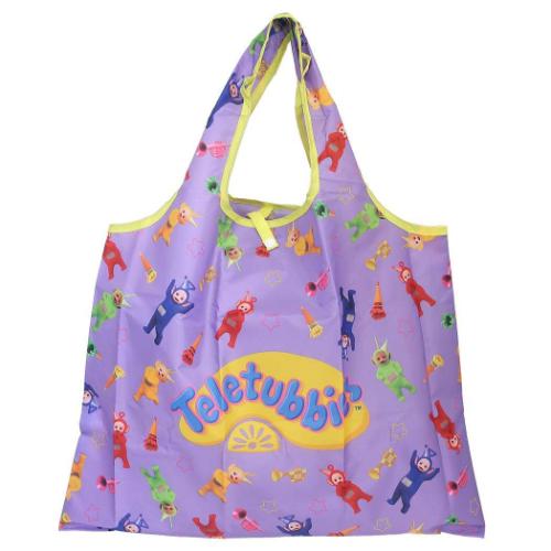 テレタビーズ エコバッグ 折りたたみ ショッピングバッグ パーティー キャラクター グッズ メール便可