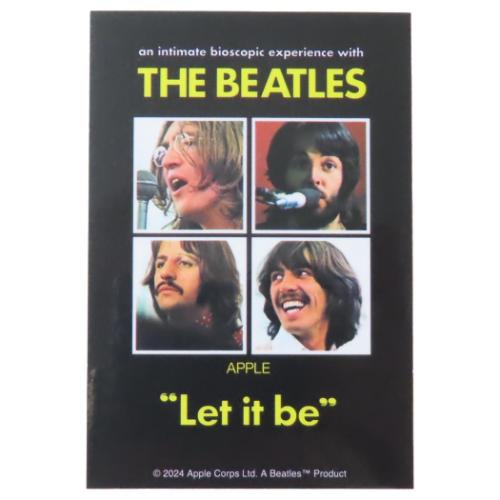 ビートルズ ダイカットシール キャラクターステッカー Let it be グッズ メール便可