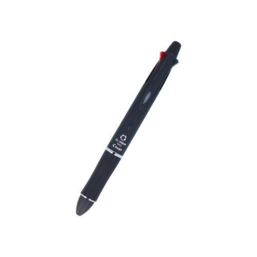 スヌーピー 多機能ボールペン Dr.Grip4+1 PN75周年 ブラック ピーナッツ キャラクター グッズ メール便可