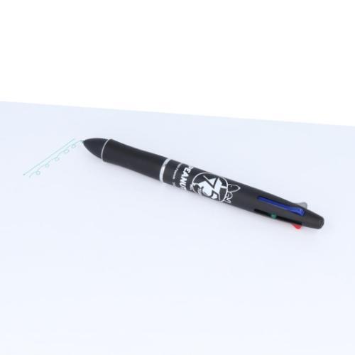 スヌーピー 多機能ボールペン Dr.Grip4+1 PN75周年 ブラック ピーナッツ キャラクター グッズ メール便可
