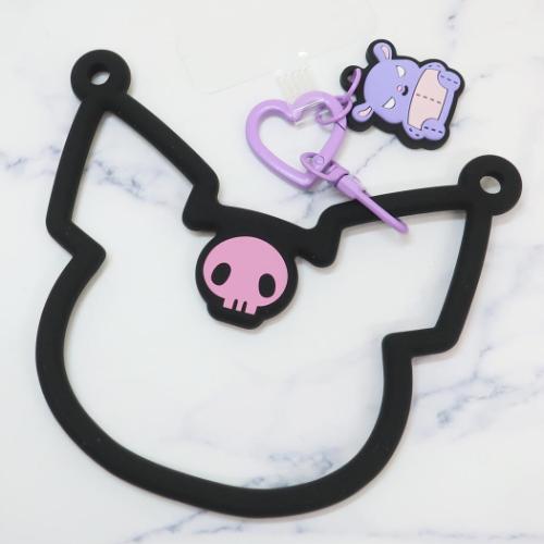 クロミ スマホアクセ マルチリングプラス シリコンブレスレット サンリオ キャラクター グッズ メール便可