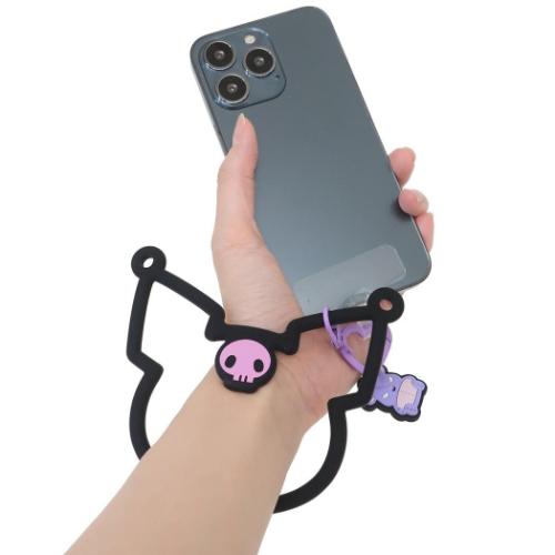 クロミ スマホアクセ マルチリングプラス シリコンブレスレット サンリオ キャラクター グッズ メール便可