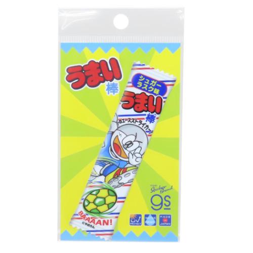 うまい棒 ダイカットシール ダイカットステッカー シュガーラスク味 お菓子パッケージ キャラクター グッズ メール便可