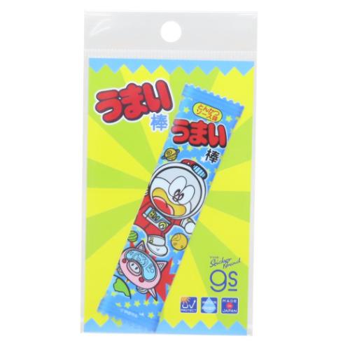 うまい棒 ダイカットシール ダイカットステッカー とんかつソース味 お菓子パッケージ キャラクター グッズ メール便可