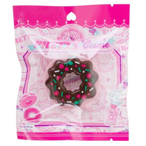 キッズコスメ マイプリティーコスメ バーム ドーナッツ アメリカンチェリー BR お化粧 グッズ メール便可