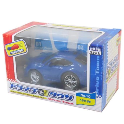 ドライブタウン おもちゃ プルバックカー NO.10 トヨタ86 自動車 くるま のりもの グッズ