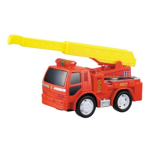ドライブタウン おもちゃ プルバックカー NO.21 消防はしご車 自動車 くるま のりもの グッズ