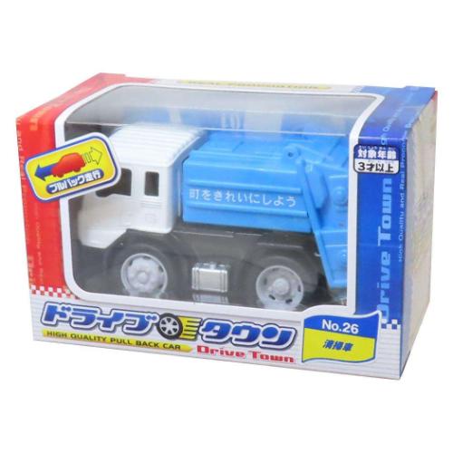 ドライブタウン おもちゃ プルバックカー NO.26 清掃車 自動車 くるま のりもの グッズ