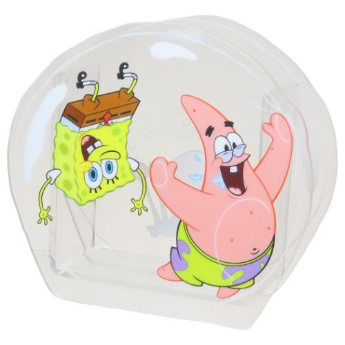 スポンジボブ 卓上収納 アクリルペンスタンド シャボン キャラクター グッズ