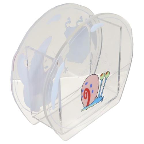 スポンジボブ 卓上収納 アクリルペンスタンド シャボン キャラクター グッズ