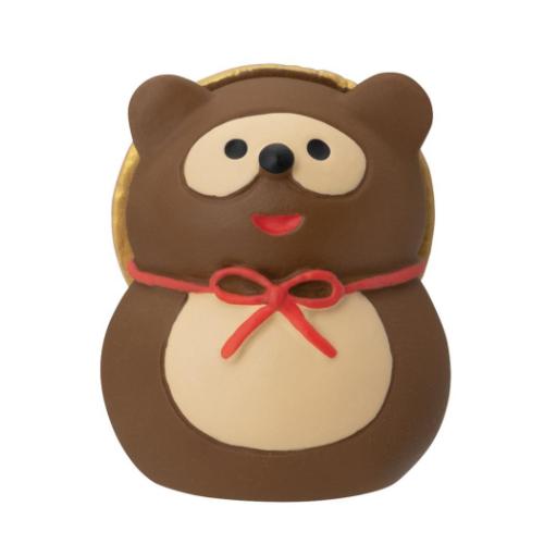 FUKU 福 MONO concombre マスコット 豆福マスコット 豆福たぬき かわいい グッズ メール便可