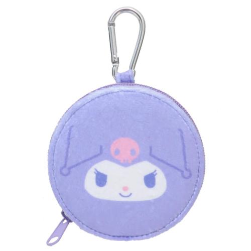クロミ ミニポーチ カラビナ付き丸型ポーチ サンリオ キャラクター グッズ