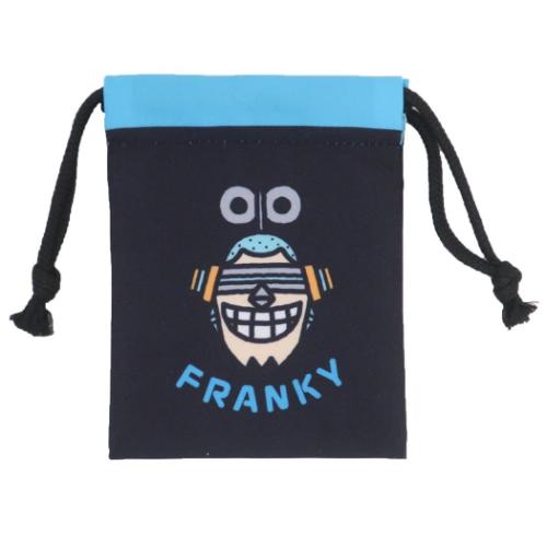 ワンピース 巾着袋 ミニ巾着 フランキー 少年ジャンプ アニメキャラクター グッズ メール便可