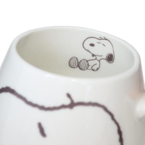 スヌーピー マグカップ フェイスマグ ピーナッツ キャラクター グッズ