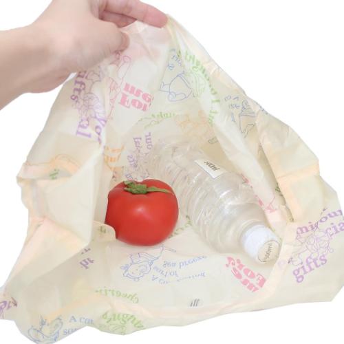 くまのプーさん ショッピングバッグ ぬいぐるみエコバッグ カラフル ディズニー キャラクター グッズ