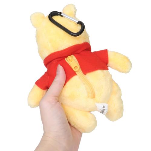 くまのプーさん ショッピングバッグ ぬいぐるみエコバッグ カラフル ディズニー キャラクター グッズ