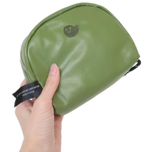 かえるのピクルス コスメポーチ ラウンドポーチ もこフェイス キャラクター グッズ