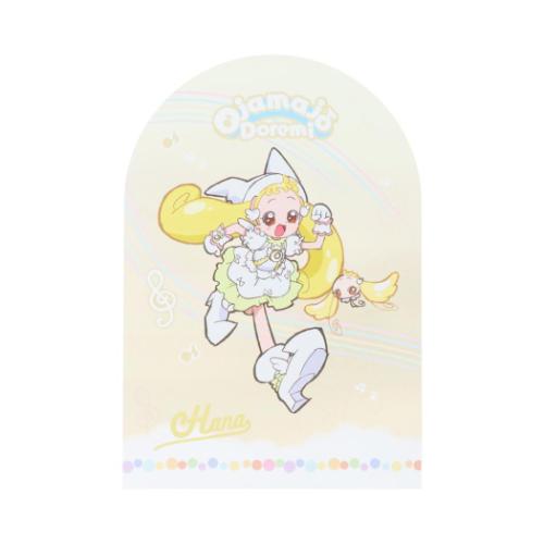 おジャ魔女どれみ メモ帳 ダイカットメモ ハナ アニメキャラクター グッズ メール便可