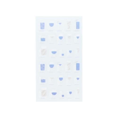 知りたいこと図鑑 シールシート クリアシートシール D かわいい グッズ メール便可