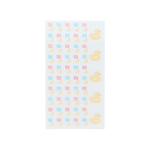 知りたいこと図鑑 シールシート クリアシートシール E かわいい グッズ メール便可