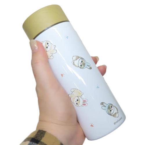 モフサンド 保温保冷水筒 ステンレスボトル 300ml うさにゃん mofusand キャラクター グッズ