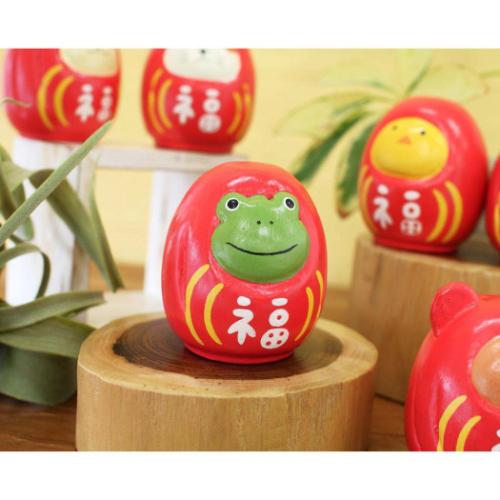 マスコット だるまアニマル カエル かわいい グッズ