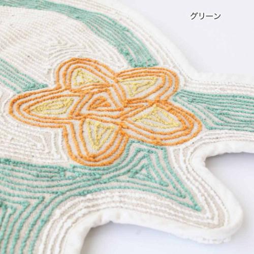 フロアマット マット プルメリアホヌ アニマル インテリア雑貨 グッズ