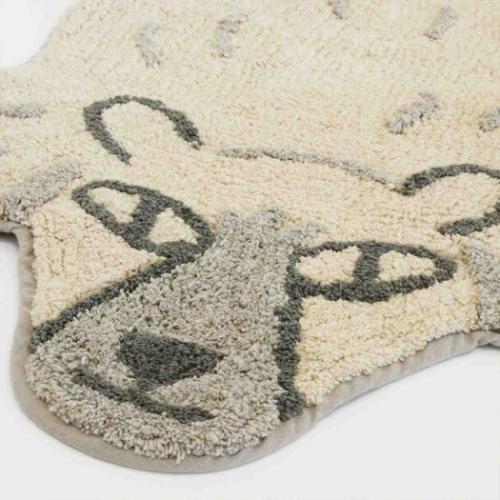 アニマルグッズ フロアマット マット リラックZOO シロクマ アニマル インテリア雑貨 グッズ