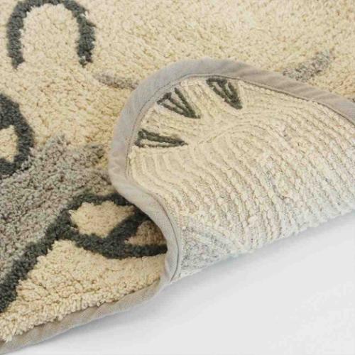 アニマルグッズ フロアマット マット リラックZOO シロクマ アニマル インテリア雑貨 グッズ