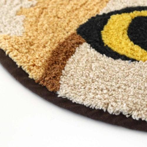 アニマルグッズ フロアマット マット スナネコフェイス ねこ インテリア雑貨 グッズ