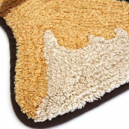 アニマルグッズ フロアマット マット スナネコフェイス ねこ インテリア雑貨 グッズ