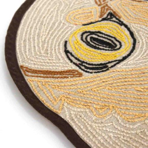 アニマルグッズ フロアマット マット スナネコフェイス ねこ インテリア雑貨 グッズ