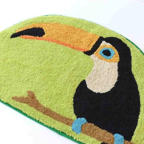 アニマルグッズ フロアマット マット バード オオハシ アニマル インテリア雑貨 グッズ