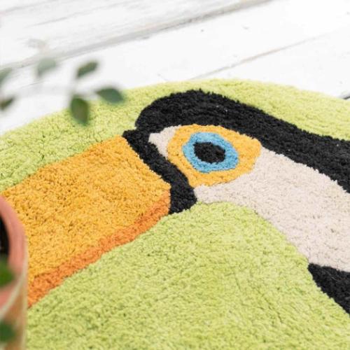 アニマルグッズ フロアマット マット バード オオハシ アニマル インテリア雑貨 グッズ