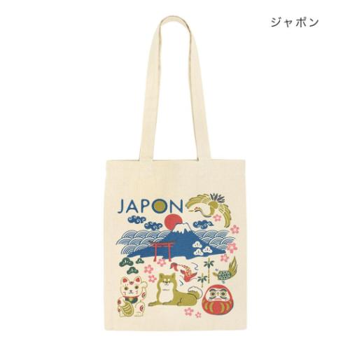 トートバッグ バッグプリントトート ジャポン 手提げかばん グッズ メール便可
