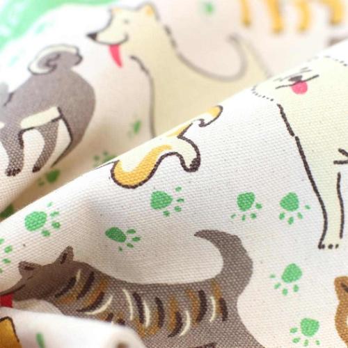 アニマルグッズ トートバッグ バッグプリントトート ドッグ いぬ 手提げかばん グッズ メール便可