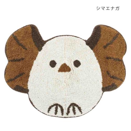 アニマルグッズ フロアマット マット バンザイバード シマエナガ アニマル インテリア雑貨 グッズ