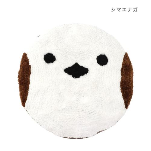 アニマルグッズ 座布団 チェアパッド シマエナガ アニマル インテリアグッズ グッズ