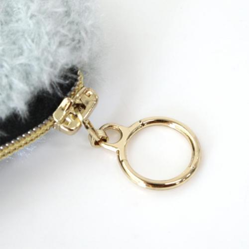 アニマルグッズ ミニポーチ ポーチ カイロケース シマエナガ ライトブルー アニマル コスメポーチ グッズ メール便可