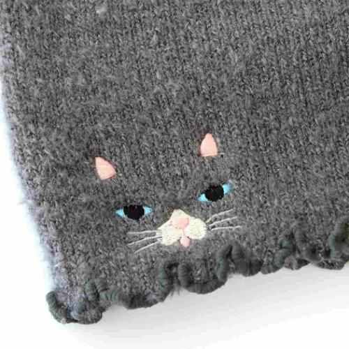 アニマルグッズ 腹巻き ハラマキ チャコールネコ ねこ ウォーマー雑貨 グッズ