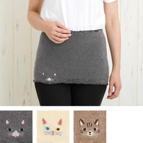 アニマルグッズ 腹巻き ハラマキ オッドアイ ねこ ウォーマー雑貨 グッズ