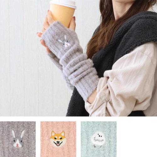 アニマルグッズ ハンドウォーマー アームウォーマー シマエナガ アニマル ウォーマー雑貨 グッズ