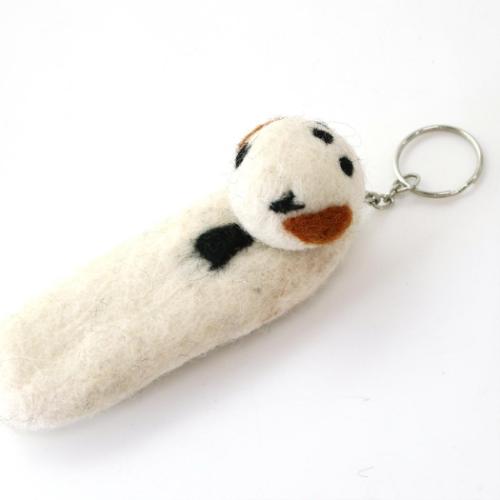 アニマルグッズ ミニポーチ リップクリームホルダー アニマルー シマエナガ アニマル リップケース グッズ