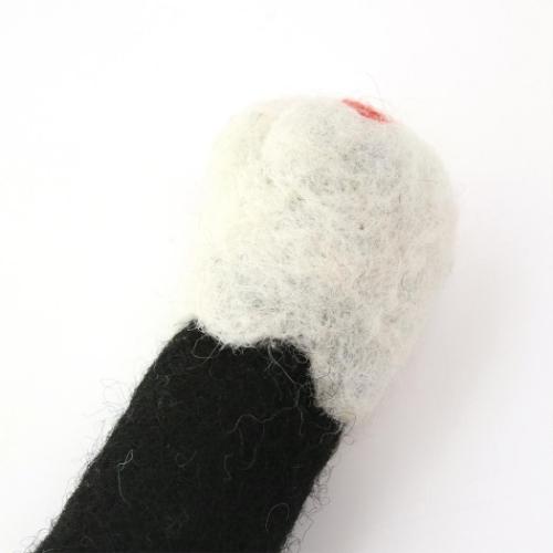 アニマルグッズ ミニポーチ リップクリームホルダー ネコ肉球 クツシタ ねこ リップケース グッズ