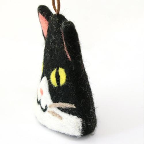 アニマルグッズ 鍋つかみ アニマル ハチワレ ねこ かわいい グッズ メール便可