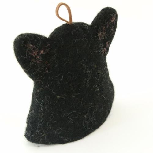 アニマルグッズ 鍋つかみ アニマル ハチワレ ねこ かわいい グッズ メール便可