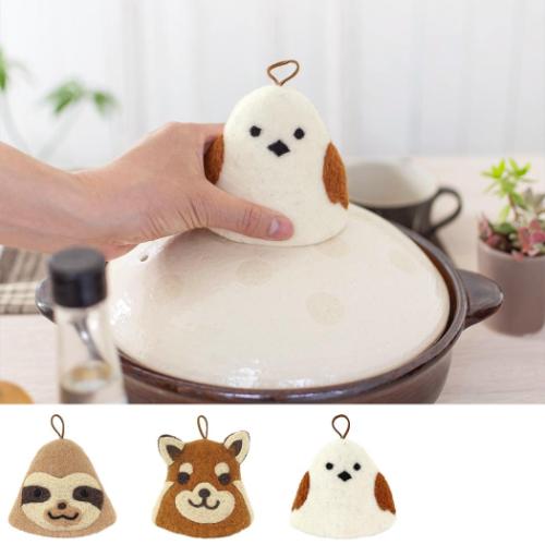 アニマルグッズ 鍋つかみ アニマル ナマケモノ かわいい グッズ メール便可