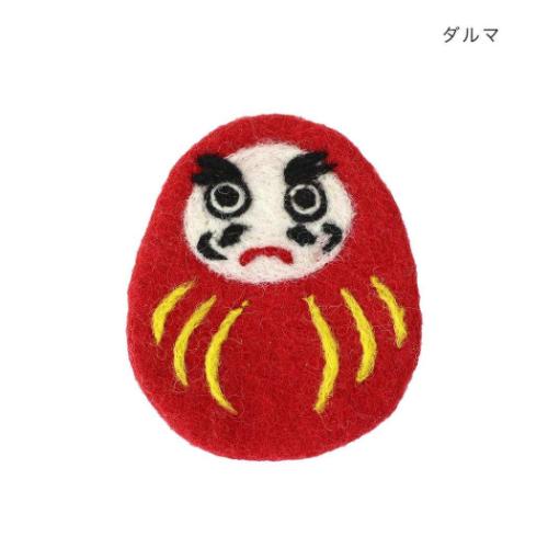 テーブルウエア コースター なごみ ダルマ かわいい グッズ メール便可