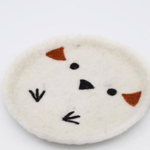 アニマルグッズ 卓上収納 シェイプトレー シマエナガ アニマル プレゼント グッズ メール便可