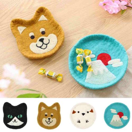 アニマルグッズ 卓上収納 シェイプトレー シマエナガ アニマル プレゼント グッズ メール便可